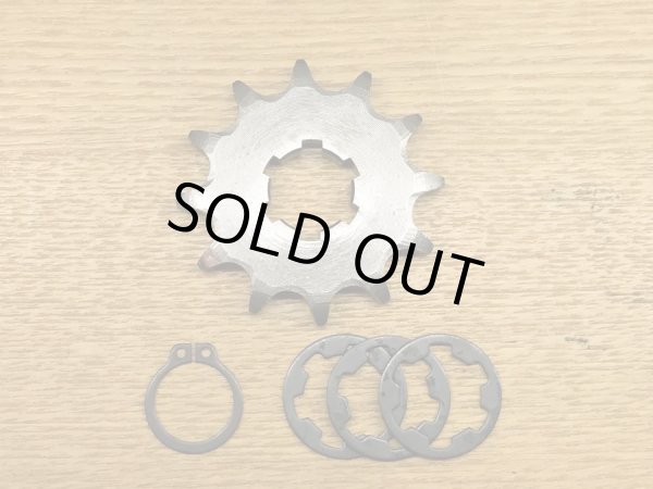 画像1: TOM'S　フロントスプロケット　12T　TY-S125F、TY-S125LongRide、TY125-4T、TY125Classic (1)