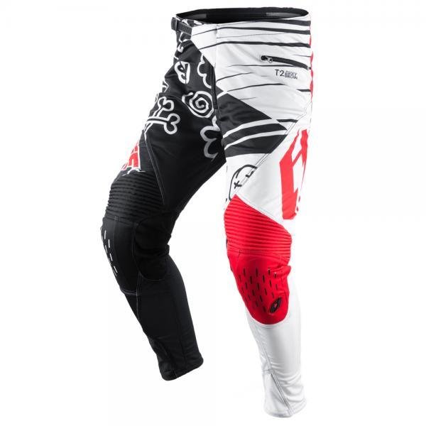 画像4: JITSIE T2 JACKY BROWN ジャージMサイズ パンツ32 レッド/ブラック(上下セットです) (4)