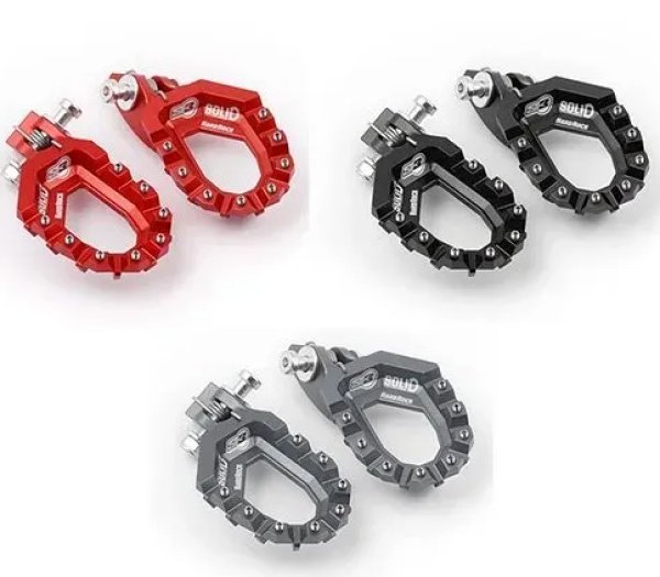 画像1: S3 Solid Hardrock EST-466 鍛造7075エルガルアルミニウムステップKIT (1)
