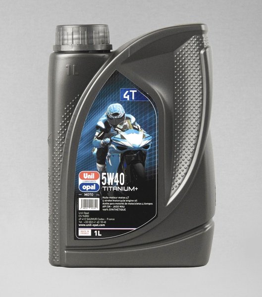 画像1: ユニオパール　TITANIUM+　5W-40 (1)