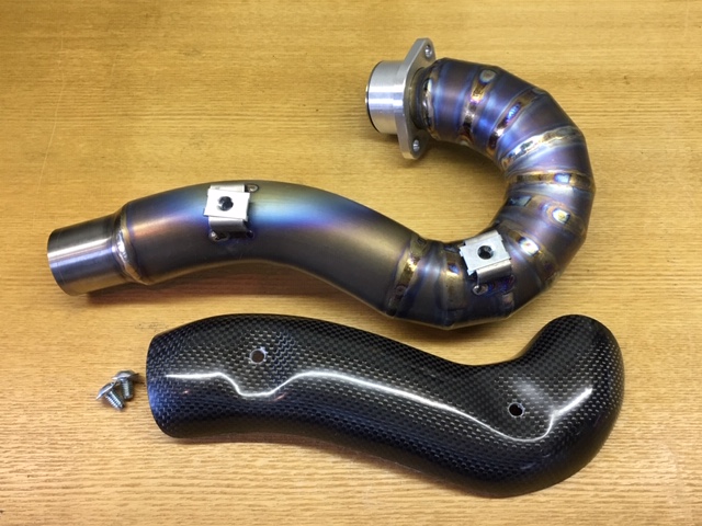 直営店に限定 スコルパ TYS125F トムス チタンパワーコアエキゾースト